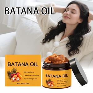 Gommage capillaire Batana 100g, étiquette privée OEM, huile de Batana, sel marin, exfoliant, hydratant, végétalien - Product Image 4