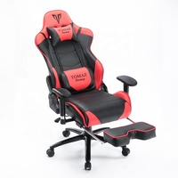 VANBOW Chaise de jeu en cuir au design italien Chaise pivotante réglable avec fonctions de massage rotatives Chaise d'ordinateur à vendre
