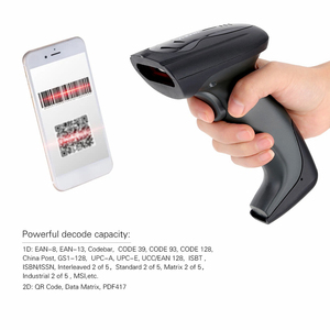 Lector de código de barras resistente de mano de alta calidad OEM 1D CCD <span class=keywords><strong>USB</strong></span> con cable Industrial Qr escáner de código de barras - Product Image 3