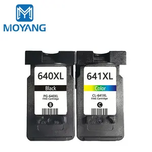 tinta canon mg2400 Suppliers-Moyang cartuchos de tinta compatíveis para canon pg640 cl641, para cartucho de impressora mg2580 mg2400 mg2500 ip2880 pg640xl cl641xl