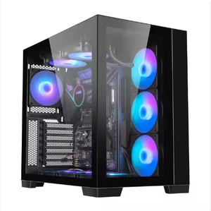 H9 Flow Mid-Tower Computer Case Bon prix Prend en charge ATX/Mini-ITX pour <span class=keywords><strong>PC</strong></span> de jeu de bureau utilisé - Product Image 5