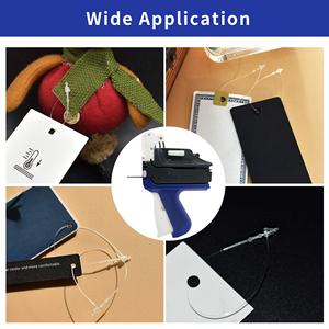 เข็มกลัดแบบห่วงสำหรับปืนยิงเข็มกลัด  ชนิดมาตรฐาน วัสดุ ABS สีฟ้า เป็นมิตรกับสิ่งแวดล้อม ใช้งานสะดวก ขนาด 30.1 มม. - Product Image 6