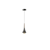 Lampe suspendue LED moderne de luxe, luminaire décoratif pour la maison, chambre, acrylique, fer, petit plafonnier, bar, hôtel, petit lustre suspendu