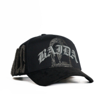 Casquette de baseball sportive personnalisée avec impression sur mesure, motif Dobby et détails en daim de coton NY, faible MOQ
