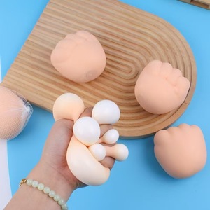Wholesale TPR Kawaii Fist Shaped Pressure Release Promotional Gift Decompression <b>Squeeze</b> Toys for Kids and Adults - Product Image 5