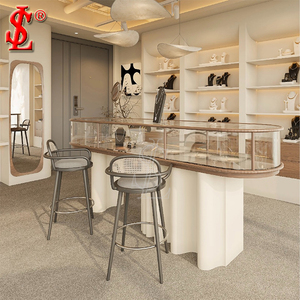 Dernières nouveautés Bijouterie Design d'intérieur Bijouterie Boutiques <span class=keywords><strong>Comptoir</strong></span> Présentoir de bijoux personnalisé Vitrine Bijoux d'ameublement - Product Image 6