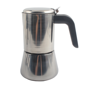 Premium Stainless Steel Moka Pot Induction Compatible Stovetop Espresso <b>Maker</b> Italian <b>Coffee</b> Percolator with Ergonomic Handle - Product Image 1