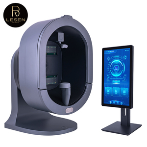เครื่องวิเคราะห์ผิวหน้าด้วย AI สแกนเนอร์ใบหน้า 3 มิติ ระบบภาพสเปกตรัม 9 ช่องทาง เครื่องวินิจฉัยสภาพผิว จอแสดงผลความละเอียดสูง สำหรับใช้ในคลินิกเสริมความงามและร้านเสริมสวย - Product Image 1
