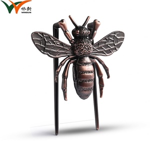 Marcapáginas de Metal con Diseño Personalizado en Forma de Araña, Color Cobre Rojo Antiguo - Product Image 6