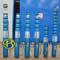 Pompe submersible pour puits profond en fonte pour l'irrigation agricole et l'alimentation en eau des villages