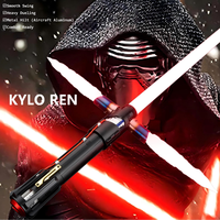Sabre laser Kylo Ren avec LED clignotantes, jouet lumineux de haute qualité, Neopixel Proffie, sabre laser de guerre pour cosplay, Dark Hot Sales, Combat Saber