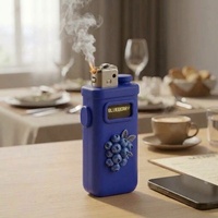 Briquet électronique jetable rechargeable de style espagnol, accessoires pour fumeurs, 60k 20mg, plusieurs couleurs disponibles, faible MOQ