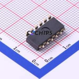 TO-06 DIP Switch SMD-12P,6.3x15.2mm Switch Flat Toggle, Raised Type 6 2.54mm Black - Product Image 2