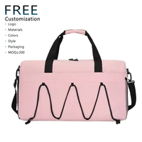 Bolsa de Viaje Corta Grande para Hombre y Mujer, Bolsa Deportiva Ligera para Gimnasio, Bolsa de Natación con Separación para Ropa Seca y Mojada