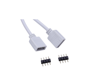 1 femelle à <span class=keywords><strong>double</strong></span> 2 femelle 4 broches Câble Répartiteur LED Connecteur De Bande 2 Voies pour 5050 3528 RVB LED Lumière - Product Image 4
