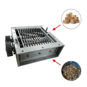 Double Shaft Plastic Cards Shredder/abs Plastic Grinder/Rubber Crusher