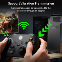Penerima USB Nirkabel Universal untuk Pengontrol Xbox One/Elite 1/2/Series S/X ke Adaptor PC untuk Permainan Xbox/PC di Windows