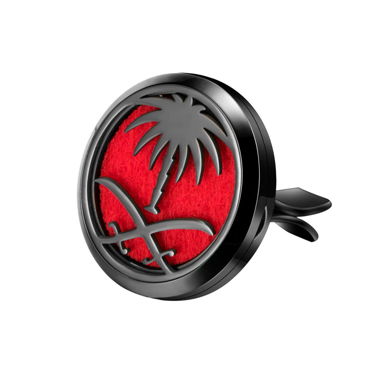 Изготовленный на заказ логотип из нержавеющей стали автомобильный Ароматизатор воздуха на дизельном топливе, керосине внутренний диффузор освежитель воздуха вентиляционные клип с Бесплатные подкладки