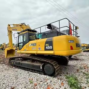 Excavatrice hydraulique Komatsu PC450 d'occasion, 45 tonnes, capacité de la benne de 2,1 m, moteur de 257 kW, engrenage, composants d'origine en vente - Product Image 1