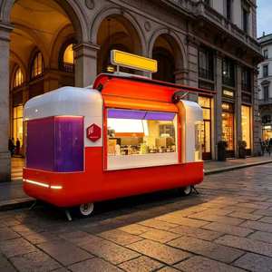 Nouvelle conception de remorque alimentaire avec cuisine complète entièrement équipée, camion de cuisine mobile à vendre, remorque de cuisine commerciale - Product Image 4