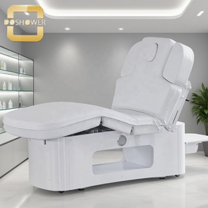 Moderno Gabinete de Almacenamiento Color Madera Clara para Spa con Carrito de Esteticista para Estudio de Cosmética, Clínica y Sala de Estar - Product Image 5