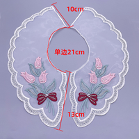 Usine directe bricolage Organza Machine broderie dentelle collier Machine à coudre accessoire