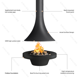 CRUISE <span class=keywords><strong>focolare</strong></span> resistente <span class=keywords><strong>al</strong></span> calore caminetti casa sospensione di calore alcool appeso camino con tavolo 1300/1500mm senza vetro - Product Image 5