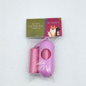 (15bags/roll+One Capsule-Shaped Dispenser)Garbage Items and One Capsule-Shaped Dispenser Set Pet Waste Bag Pet Waste Bag - Product Image 4