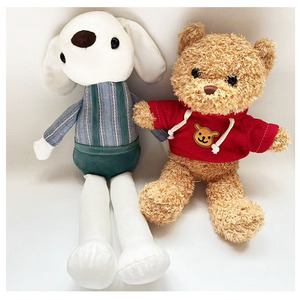 Conejito de <span class=keywords><strong>Peluche</strong></span> Blanco, Juguete de <span class=keywords><strong>Peluche</strong></span> Suave de Animalito - Product Image 1