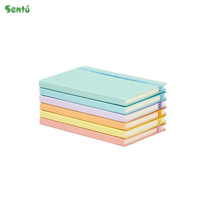 Cuaderno Personalizado con Cubierta <span class=keywords><strong>de</strong></span> Cuero Cosida A5, con Banda Elástica, 80 Hojas, Agenda, <span class=keywords><strong>Diario</strong></span> - Product Image 1