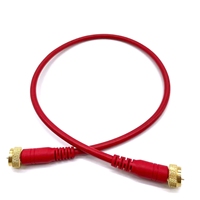 Câble coaxial RF personnalisé F mâle à mâle Câbles de communication prix d'usine
