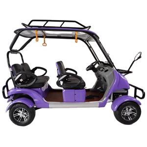Carrito de golf eléctrico para uso familiar, vehículos eléctricos todoterreno para exteriores - Product Image 1