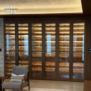 Customized Wine Cabinet Temperature-controlled Display Humidity-controlled for the Upscale Club Cigar Room Ymd-15 1.c - Product Image 1