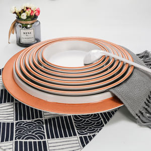 Conjunto de tigelas de sopa e tigela de arroz em melamina preta - Product Image 3