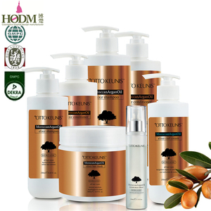 HairODM Natura Puro olio di argan e prodotti per la cura dei capelli Organico fabbricazione produrre olio per capelli/spruzzo/shampoo/condizionatore/Maschera kit