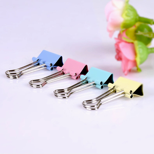 Thương mại đầy màu sắc dài đuôi clip nhỏ tươi dovetail Clip 32mm 25mm 19mm tay tài khoản Clip - Product Image 5