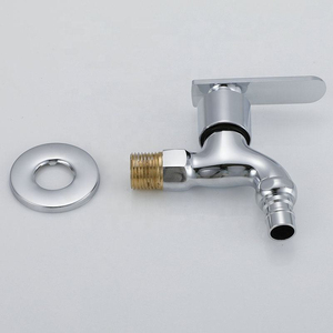 <span class=keywords><strong>Robinet</strong></span> mural en laiton massif chromé pour machine à laver avec raccord rapide pour <span class=keywords><strong>jardin</strong></span>, buanderie, salle <span class=keywords><strong>de</strong></span> bain - Product Image 3