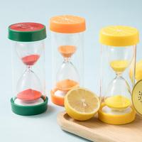 Verre à eau en forme de sablier à motif citron, très prisé, de forme ronde, coloré et au design moderne, idéal pour la cuisine ou comme cadeau, OEM