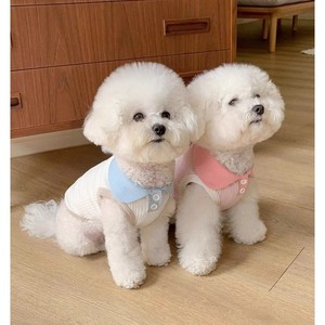 เสื้อโปโลลำลองสำหรับสุนัขและแมวเสื้อผ้าสัตว์เลี้ยงระบายอากาศได้ดีฤดูใบไม้ผลิฤดูร้อนมาการอง - Product Image 4