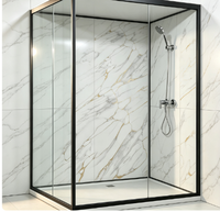 Panel de Pared Impermeable SPC, Revestimiento con Efecto Piedra Ligera para Duchas e Interiores de Baños