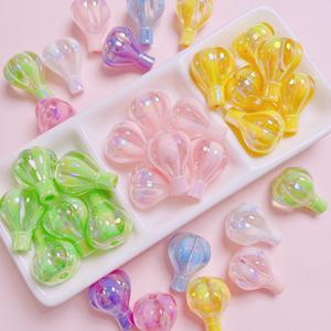 Two-color <b>Small</b> Hot Air <b>Balloon</b> Straight Hole Loose Beads DIY Mobile Phone Chain Keychain Material Acrylic Beads Color <b>Balloon</b> - Product Image 1
