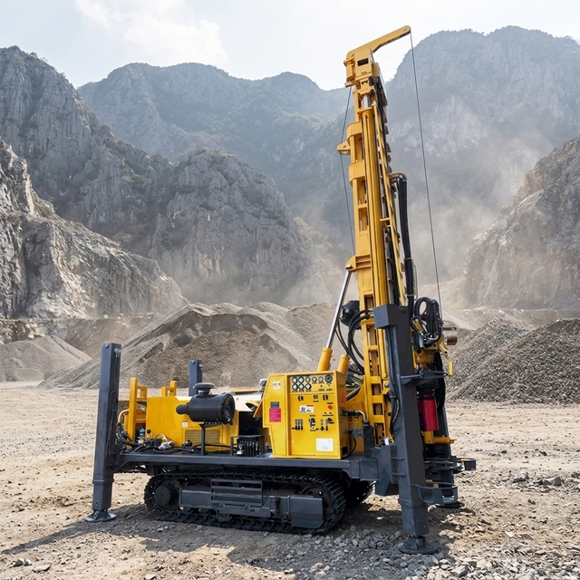 High-Torque Geotechnical Drill Rig DR-128