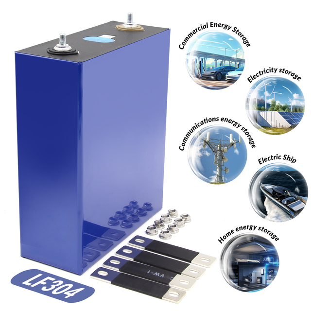 EU Ready Stock Original QR Code LiFePO4 3.2V 304Ah LiFePO4 Battery Cell for Campervan Batteries