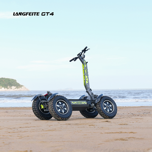 Monopatín Eléctrico Langfeite Todoterreno, Batería de Litio de 60V 50A, Cuatro Motores, Scooter Todoterreno de 4 Ruedas para Adultos E9 PRO - Product Image 1