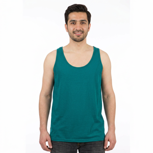 Men's Y Back Muscle Fitness <b>Stringer</b> Tank Top Bodybuilding Workout <b>Vest</b> Wholesale Red Color Men Tank Top with Custom Logo - Product Image 1