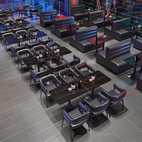 Mobilier Commercial pour Bars et Restaurants : Ensembles de Tables, Canapés et Chaises en Métal pour Bars, Boîtes de Nuit, KTV, Salons et Salles à Manger