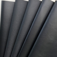 Cuir synthétique PVC noir tissé texturé 1,0 mm de qualité supérieure pour sièges de voiture, de moto, sacs à main et équipements sportifs – Vente directe fabricant