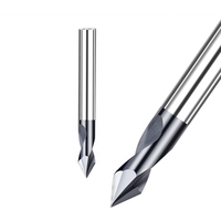 Outil CNC personnalisable Jinchuan ODM, fraise à chanfreiner à 90 degrés, pointe de perçage fixe en alliage d'acier au tungstène Altin/Tin, 10 pièces