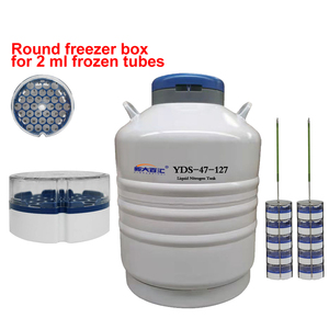 Khả năng sinh sản phòng khám ivf thiết bị phòng thí nghiệm lớn 47 lít Nitơ lỏng container dewar lưu trữ sinh sản mô ống hút cryotubes - Product Image 6