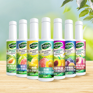 Sirop aromatisé au jus de citron Czseattle, concentré de jus de fruits pour les ingrédients des boissons et des thés aux bulles. - Product Image 5